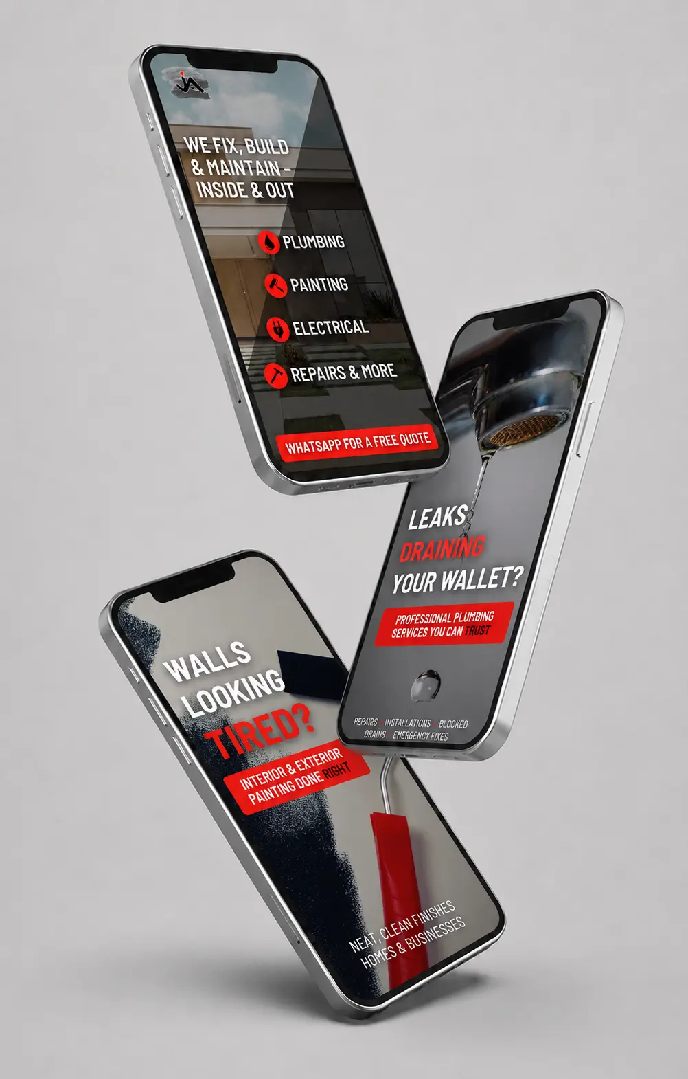 J.A. Property Maintenance Google Ads by X Digital