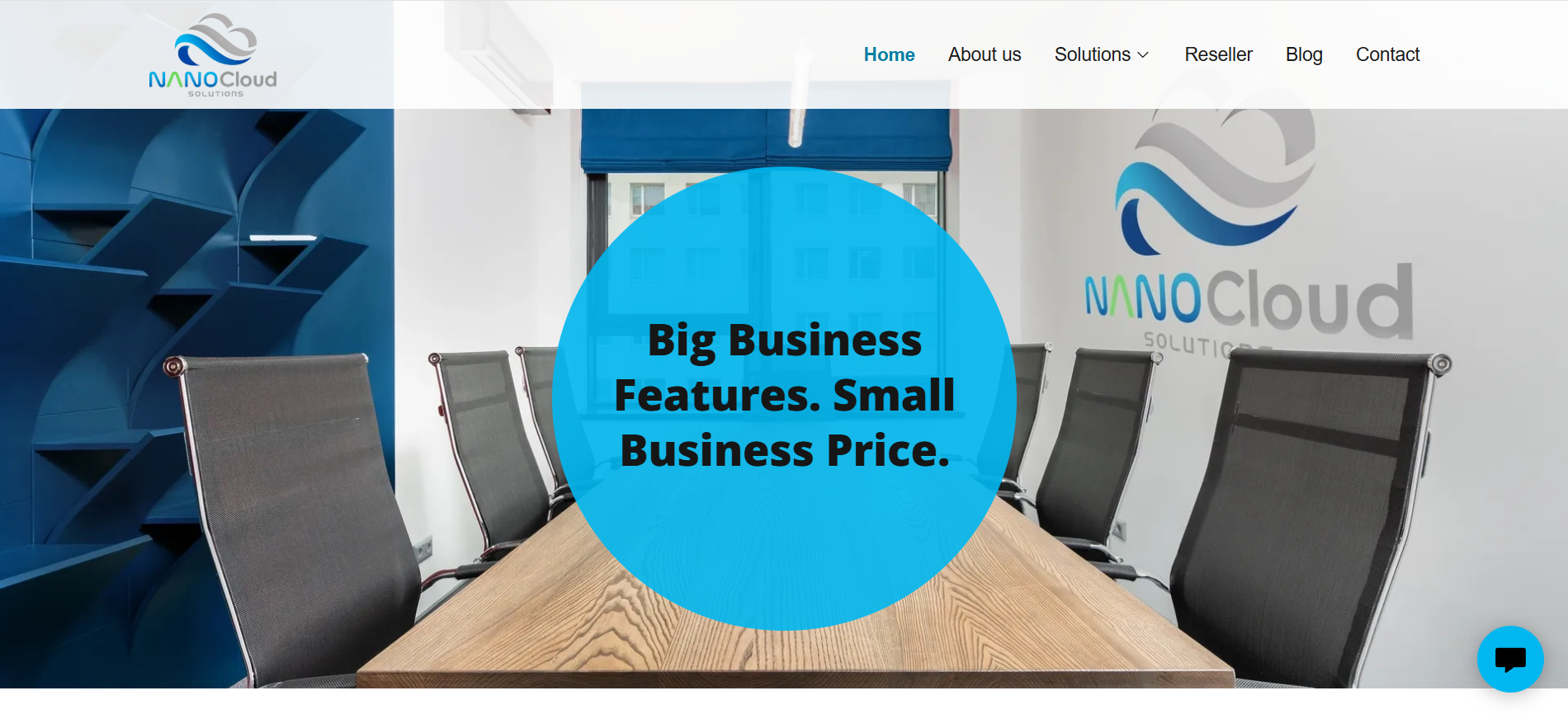 NanoCloud's previous website