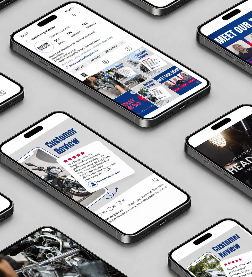 Overberg Suzuki social media by X Digital