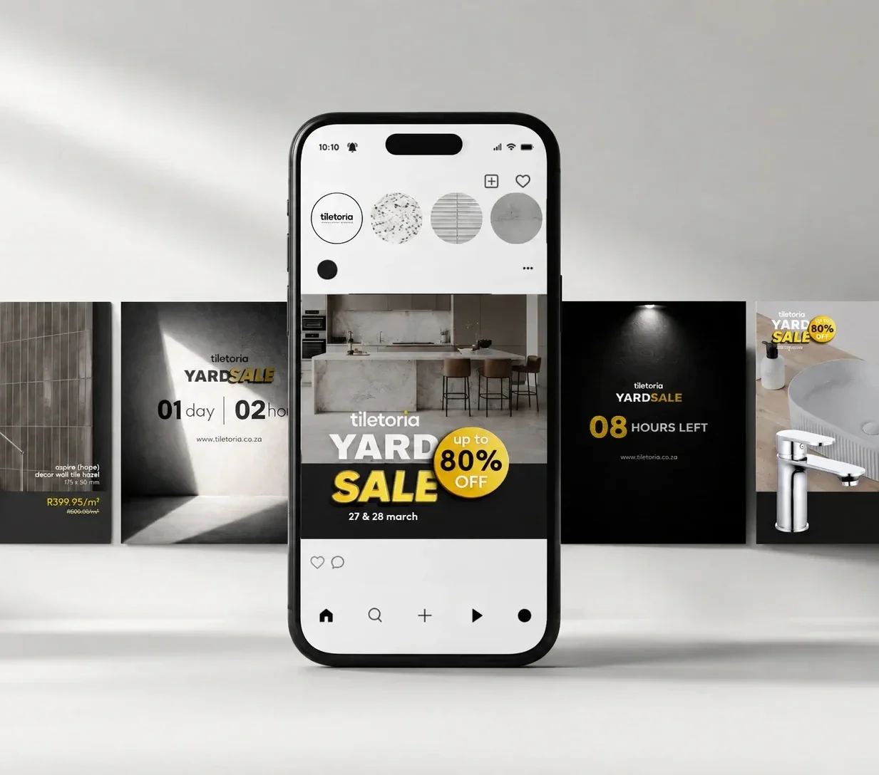 Tiletoria paid advertising results by X Digital